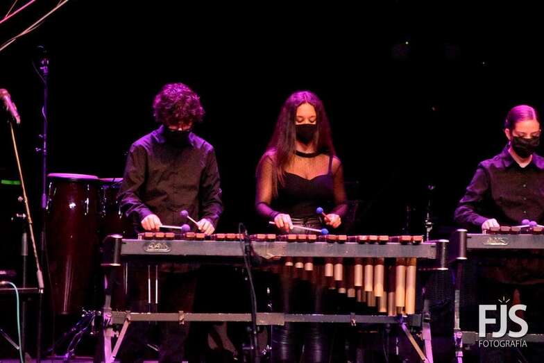 Alumnos de la Escuela Municipal de Música de Telde/Francisco Javier Santana.